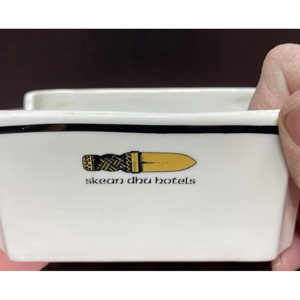 Royal Doulton Hotelware Sugar Packet Holder Skean Dhu Hotels England Steelite